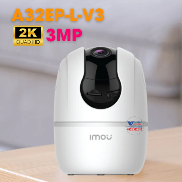 Camera IMOU A32EP-L-V3 3.0mp đàm thoại 2 chiều, hồng ngoại 10m 2 Imou-a32