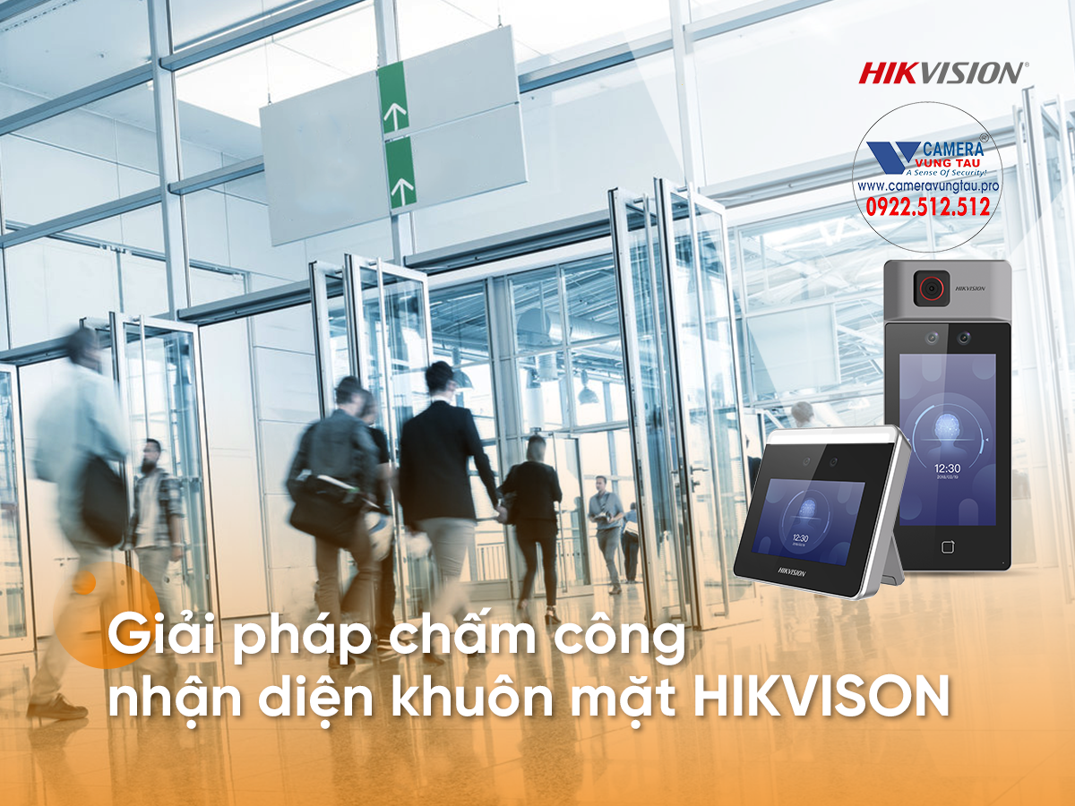Giải pháp chấm công bằng khuôn mặt HIKVISION
